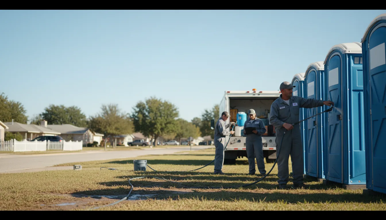 Long-Term Portable Toilet Rental in Lavaca, AR near me